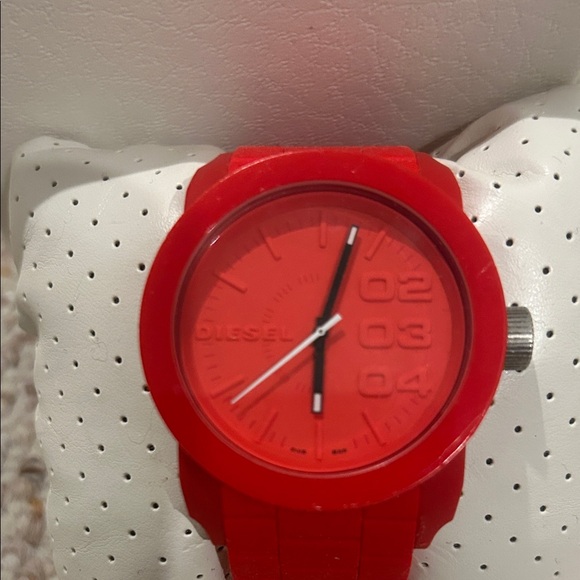 Diesel Vibrant Red Timepiece